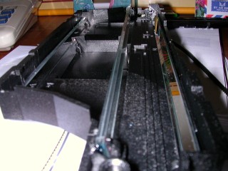 Mirror assembly with side removed
